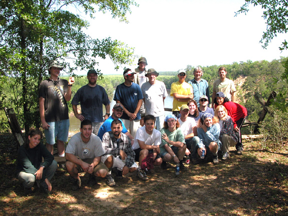 USF class at Alum Bluff