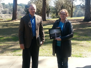 FGS Director Dr. Jon Arthur and Michelle Ladle