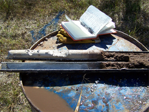 Core at SRWMD drillsite
